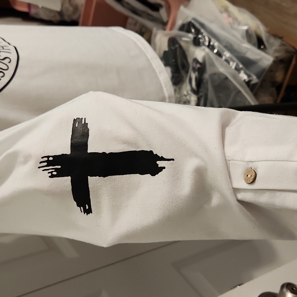 White long sleeve tshirt - Picture 4 of 5